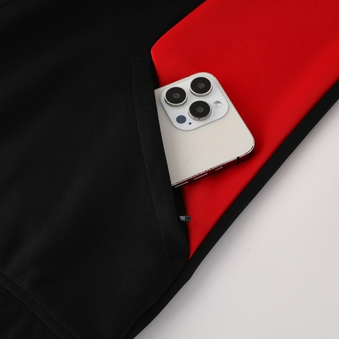 AC Milan Training Jacket 2025/26 - Black&Red - Pro Jersey Shop