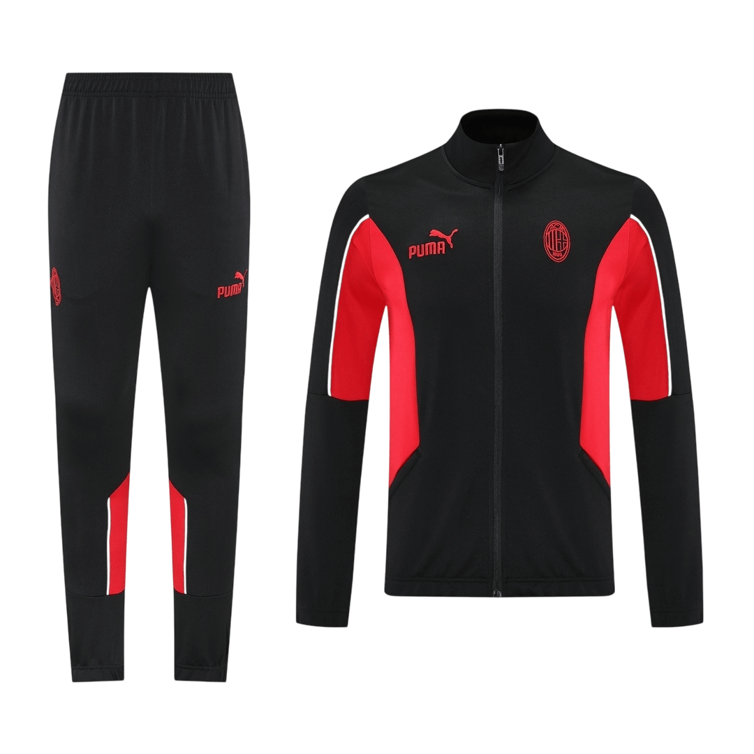 AC Milan Training Jacket Kit 2025/26 - Black - Pro Jersey Shop