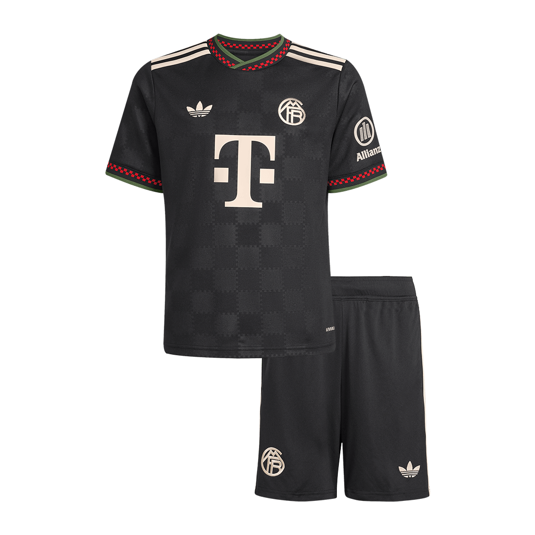 Kids Bayern Munich Third Away Soccer Jersey Kit 2025/26 - Pro Jersey Shop
