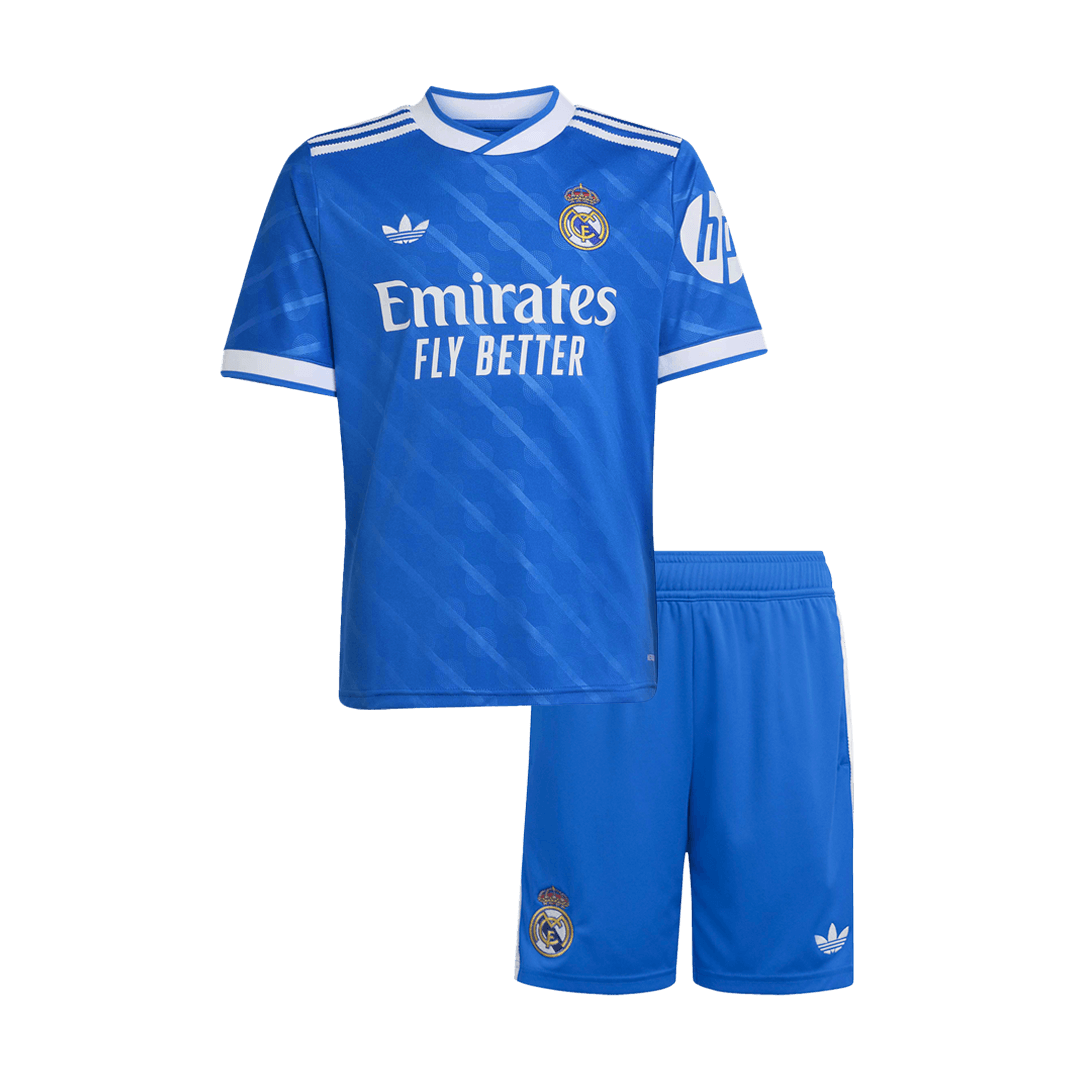 Kids Real Madrid Third Away Soccer Jersey Kit 2025/26 - Pro Jersey Shop