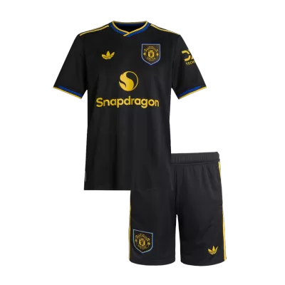 Kids Manchester United Third Away Soccer Jersey Kit 2025/26 - Pro Jersey Shop