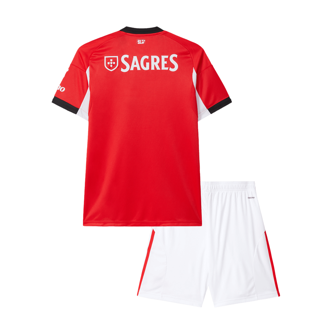 Kids Benfica Home Soccer Jersey Kit 2025/26 - Pro Jersey Shop