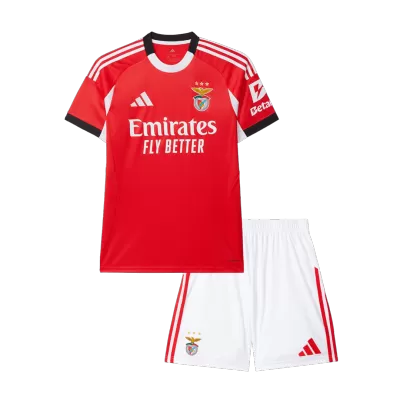 Kids Benfica Home Soccer Jersey Kit 2025/26 - Pro Jersey Shop
