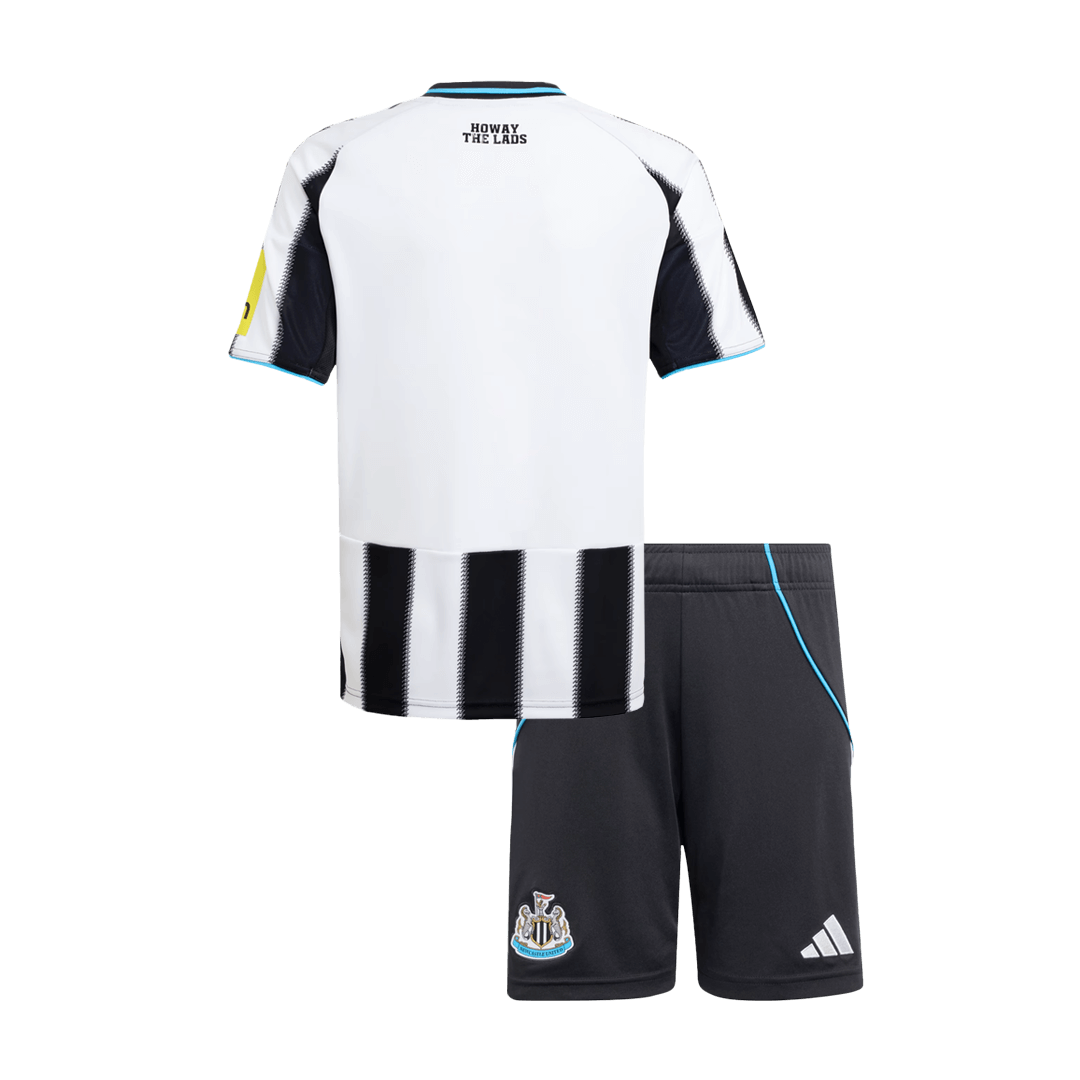 Kids Newcastle United Home Soccer Jersey Kit 2025/26 - Pro Jersey Shop