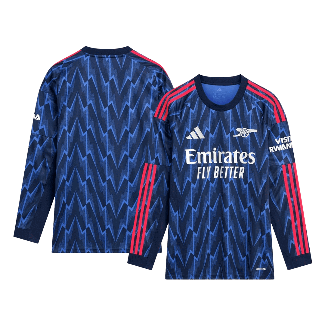 Arsenal Away Soccer Long Sleeves Fan Jersey 2025/26 - Pro Jersey Shop