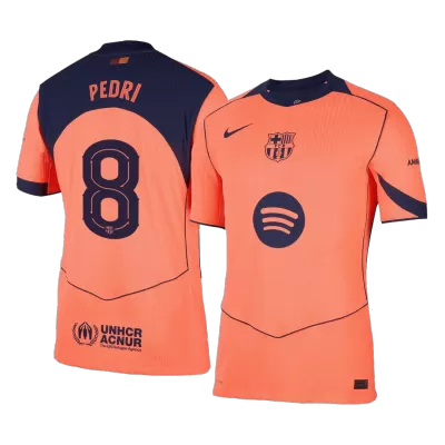 UCL Barcelona PEDRI #8 Third Away Soccer Jersey Authentic 2025/26 - Pro Jersey Shop