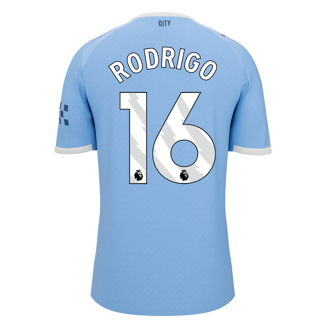 Manchester City RODRIGO #16 Home Soccer Fan Jersey 2025/26 - Pro Jersey Shop