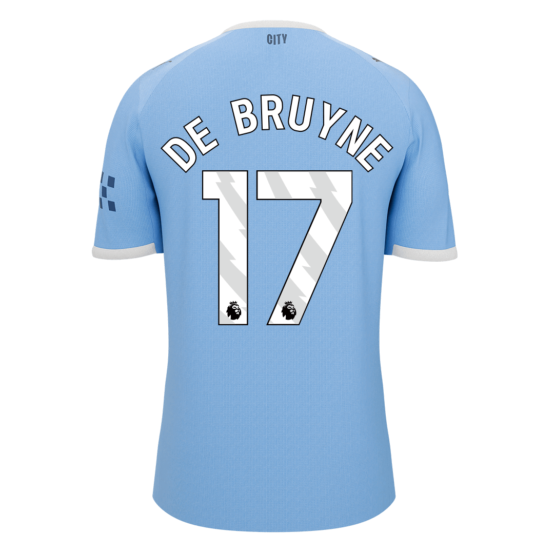 Manchester City DE BRUYNE #17 Home Soccer Fan Jersey 2025/26 - Pro Jersey Shop