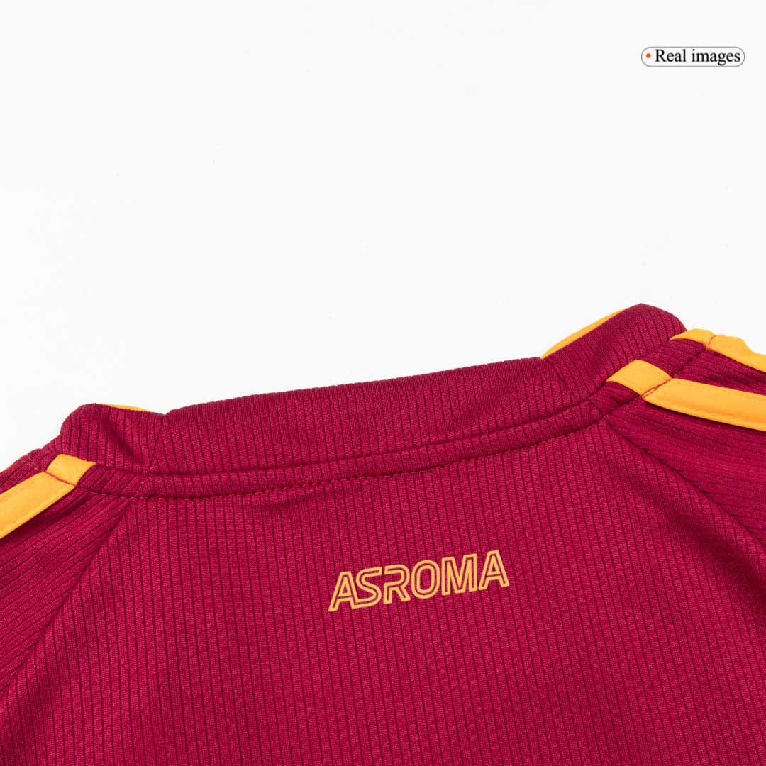 Kids Roma Home Soccer Jersey Kit 2025/26 - Pro Jersey Shop
