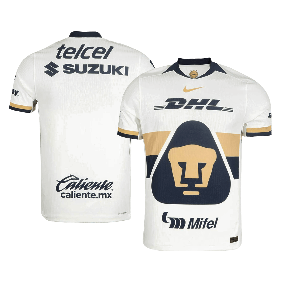 Pumas UNAM Home Soccer Jersey Authentic 2025/26 - Pro Jersey Shop
