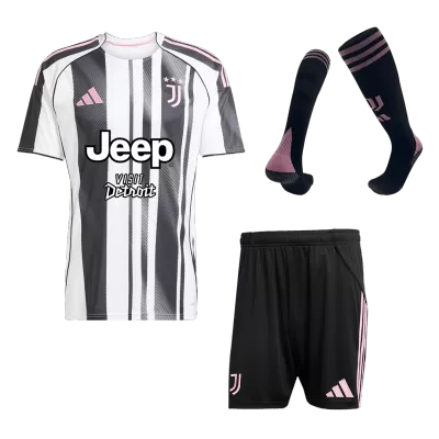 Juventus Home Soccer Full Kit Replica 2025/26 - Pro Jersey Shop