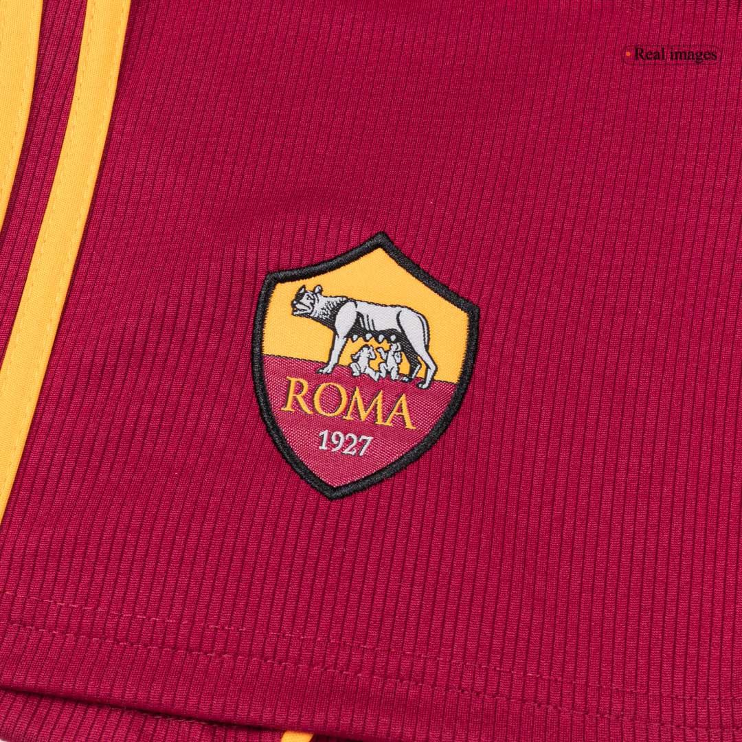 Kids Roma Home Soccer Jersey Kit 2025/26 - Pro Jersey Shop