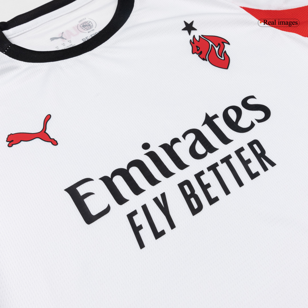 Kids AC Milan Away Soccer Jersey Kit 2025/26 - Pro Jersey Shop