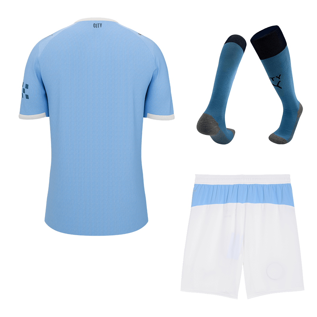 Manchester City Home Soccer Fan Full Kit 2025/26 - Pro Jersey Shop