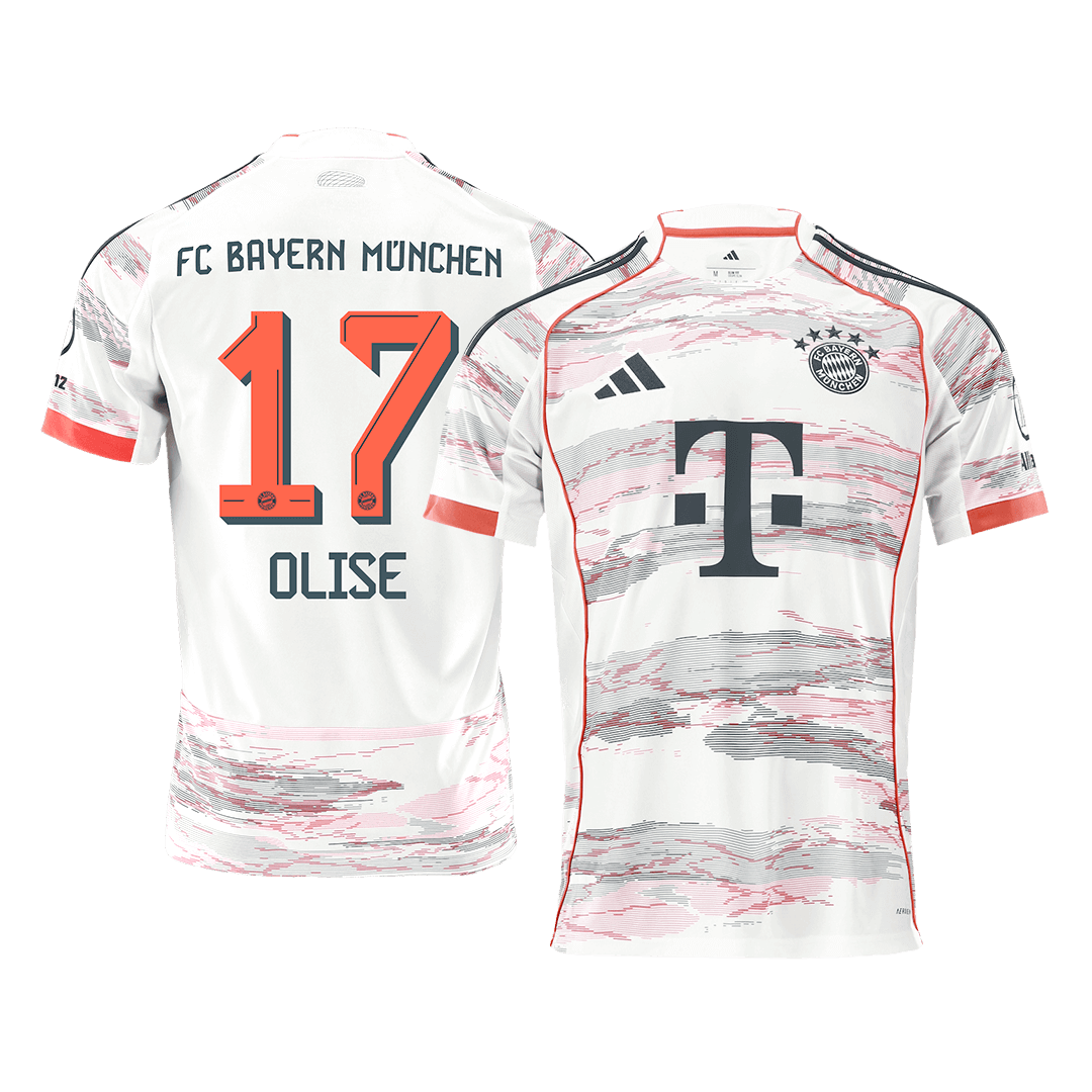 Bayern Munich OLISE #17 Away Soccer Fan Jersey 2025/26 - Pro Jersey Shop