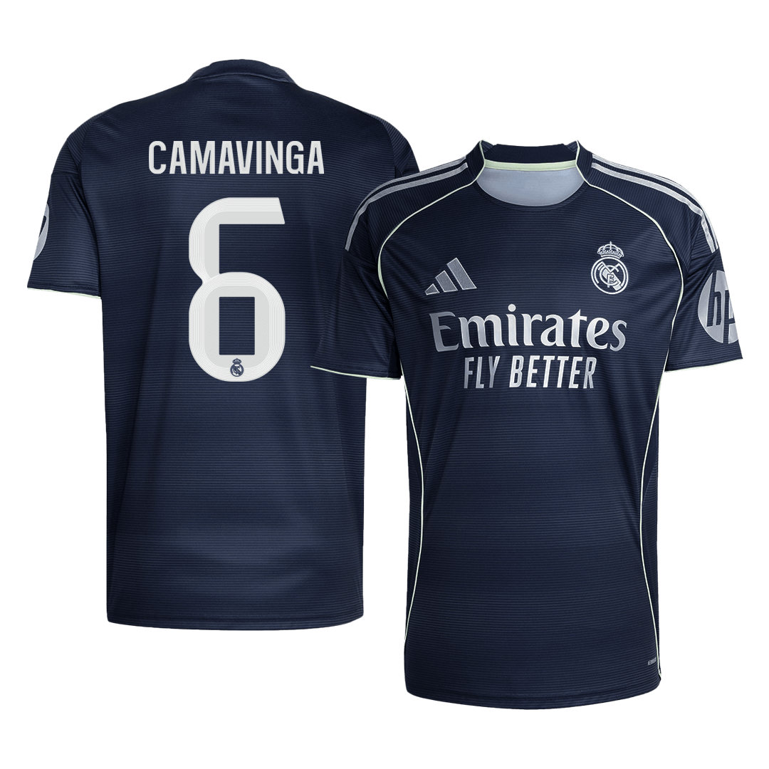 Real Madrid CAMAVINGA #6 Away Soccer Jersey Replica 2025/26 - Pro Jersey Shop