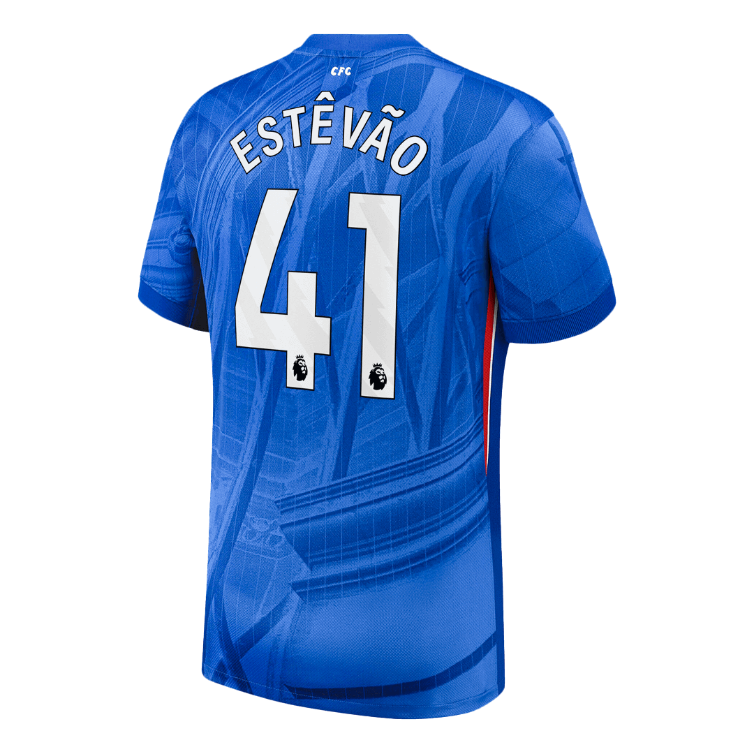 Chelsea ESTÊVÃO #41 Home Soccer Fan Jersey 2025/26 - Pro Jersey Shop