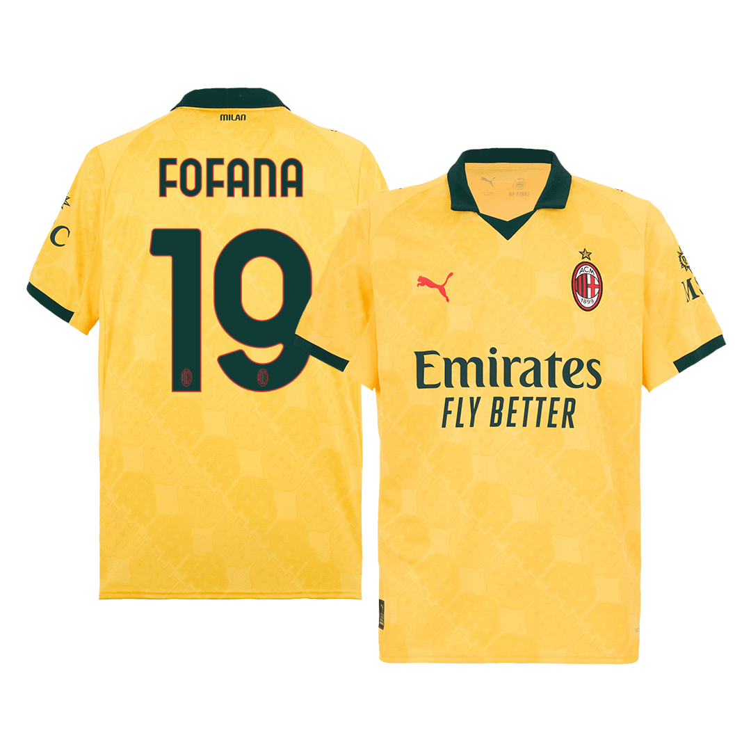 AC Milan FOFANA #19 Third Away Soccer Jersey Replica 2025/26 - Pro Jersey Shop