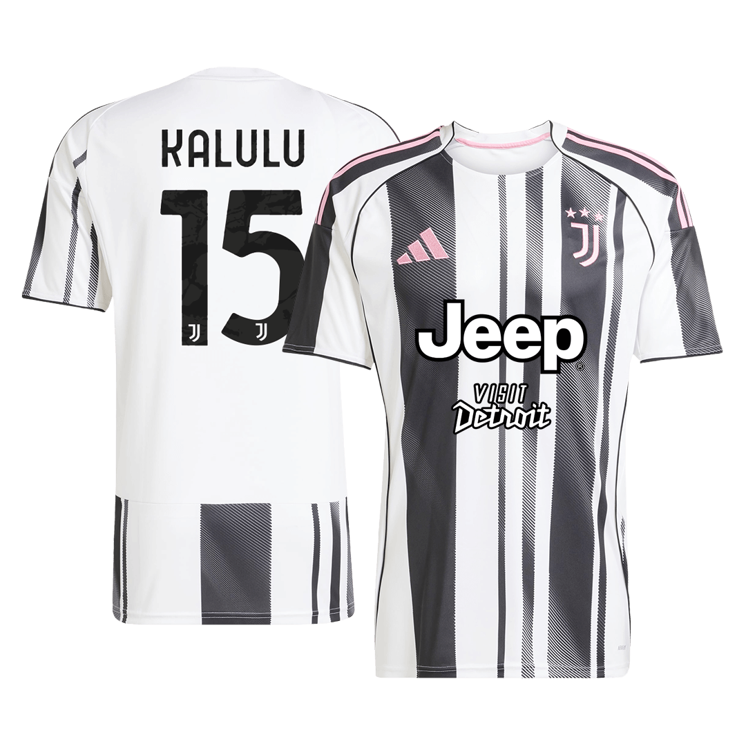 Juventus KALULU #15 Home Soccer Fan Jersey 2025/26 - Pro Jersey Shop
