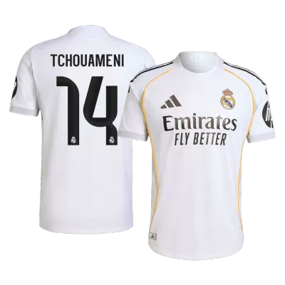 Real Madrid TCHOUAMENI #14 Home Soccer Jersey Authentic 2025/26 - Pro Jersey Shop