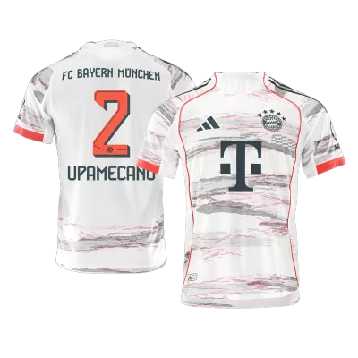 Bayern Munich UPAMECANO #2 Away Soccer Jersey Authentic 2025/26 - Pro Jersey Shop