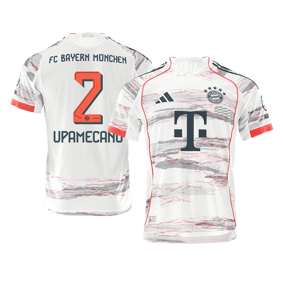 Bayern Munich UPAMECANO #2 Away Soccer Match Jersey 2025/26 - Pro Jersey Shop