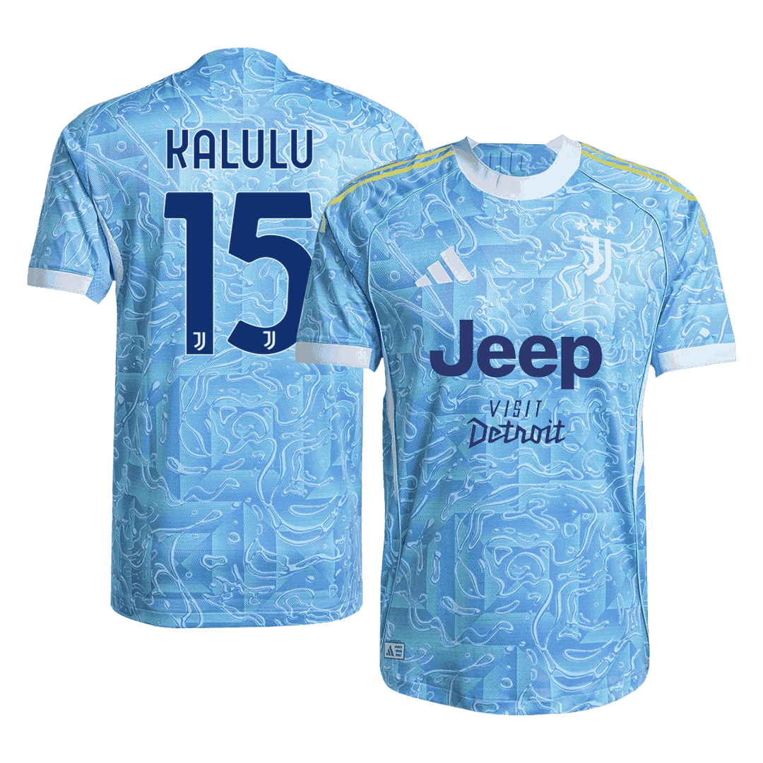 Juventus KALULU #15 Away Soccer Match Jersey 2025/26 - Pro Jersey Shop