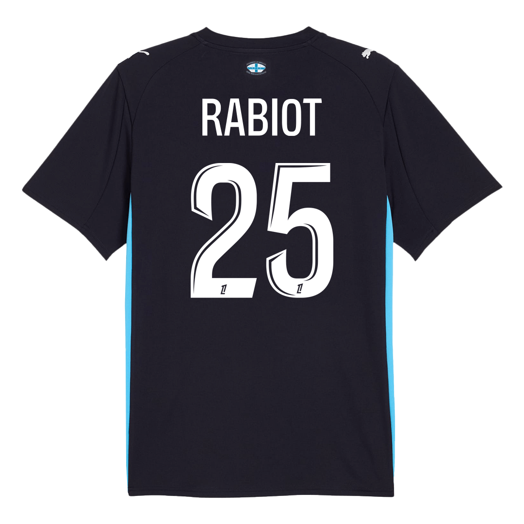 Marseille RABIOT #25 Away Soccer Jersey Replica 2025/26 - Pro Jersey Shop