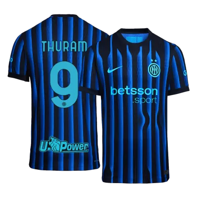 Inter Milan THURAM #9 Home Soccer Jersey Authentic 2025/26 - Pro Jersey Shop