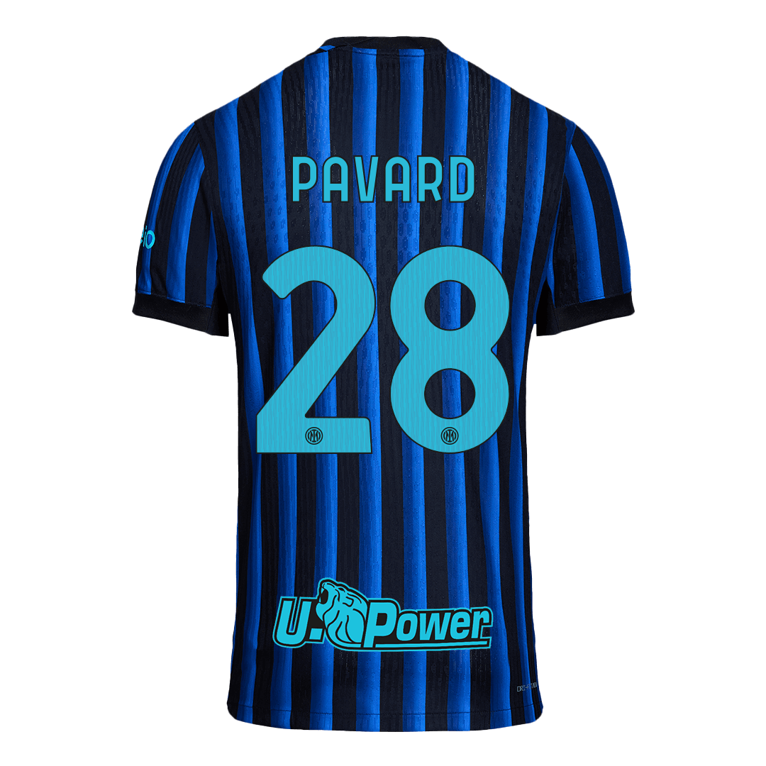Inter Milan PAVARD #28 Home Soccer Jersey Authentic 2025/26 - Pro Jersey Shop