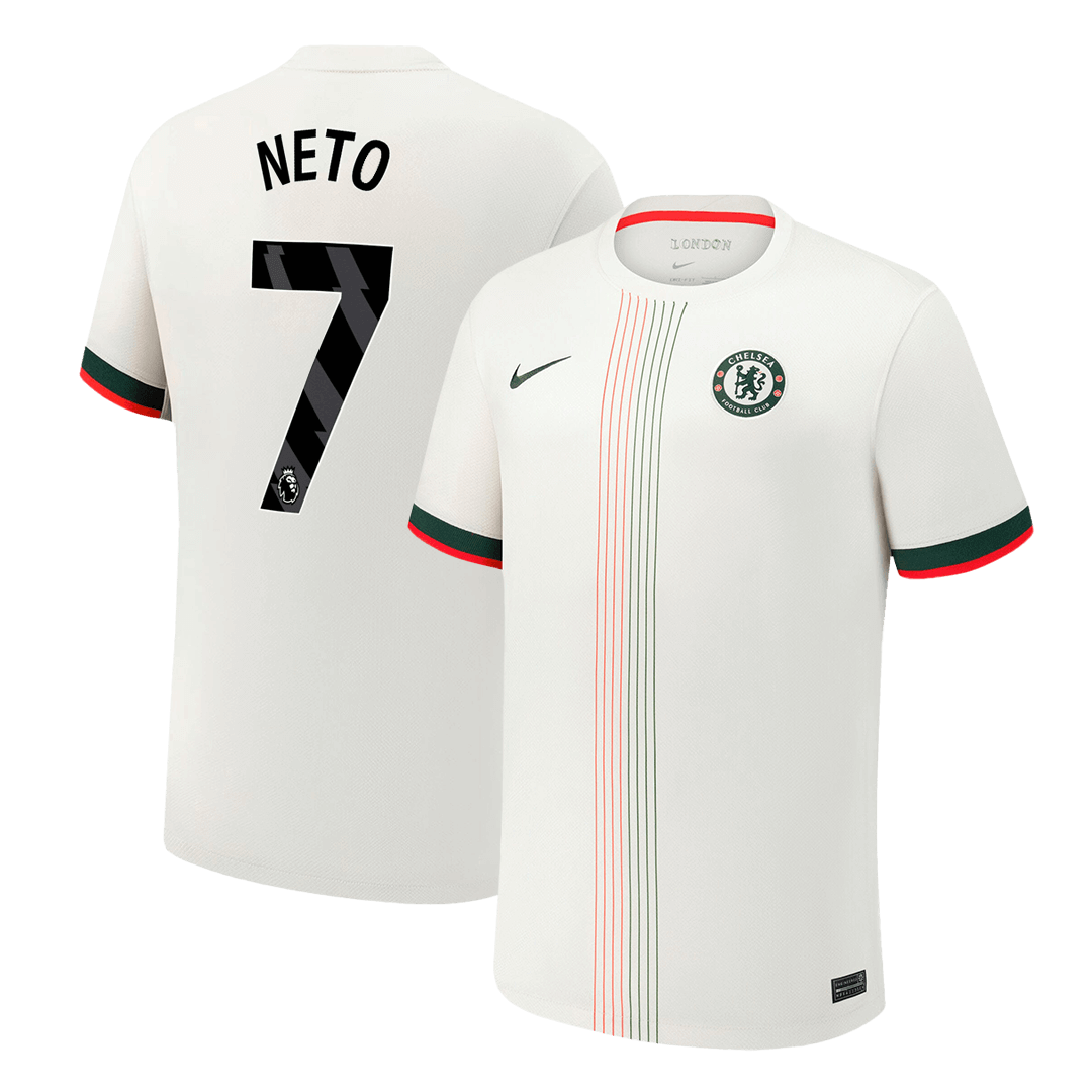 Chelsea NETO #7 Away Soccer Fan Jersey 2025/26 - Pro Jersey Shop