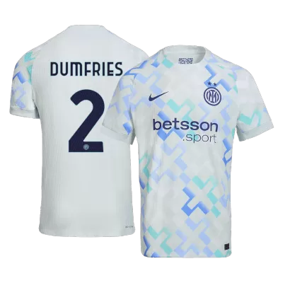 Inter Milan DUMFRIES #2 Away Soccer Jersey Authentic 2025/26 - Pro Jersey Shop