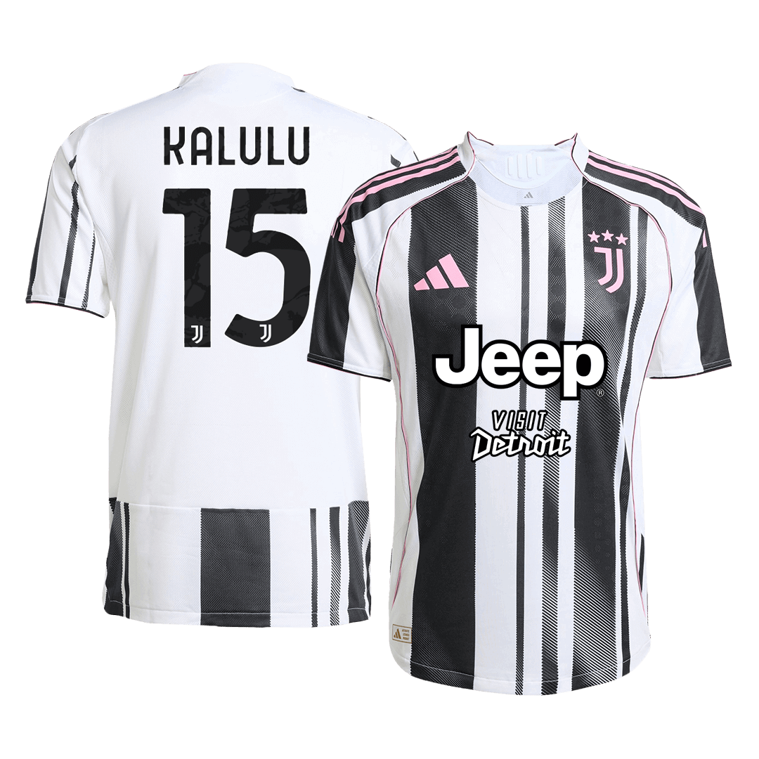 Juventus KALULU #15 Home Soccer Match Jersey 2025/26 - Pro Jersey Shop