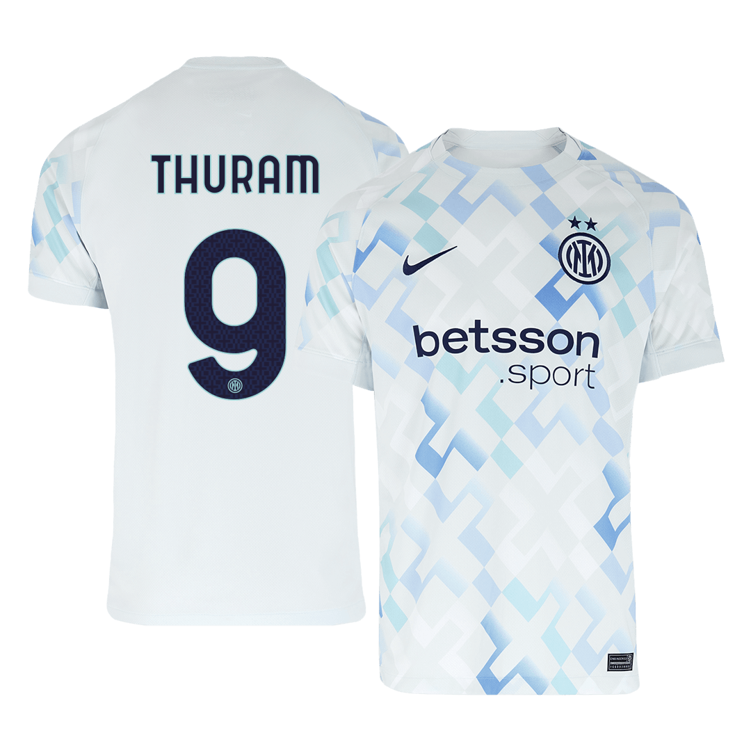 Inter Milan THURAM #9 Away Soccer Jersey Replica 2025/26 - Pro Jersey Shop