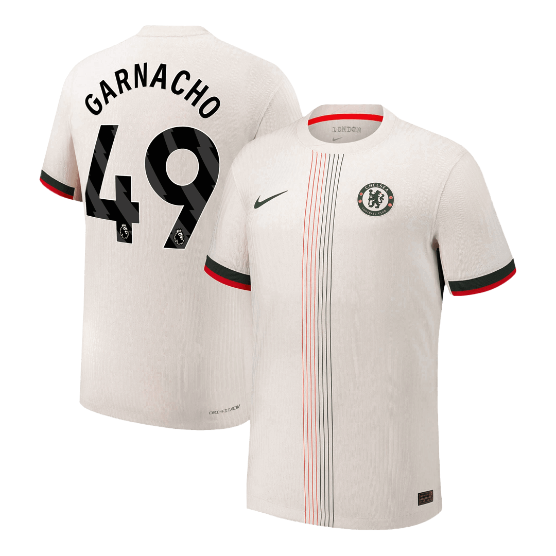 Chelsea GARNACHO #49 Away Soccer Match Jersey 2025/26 - Pro Jersey Shop