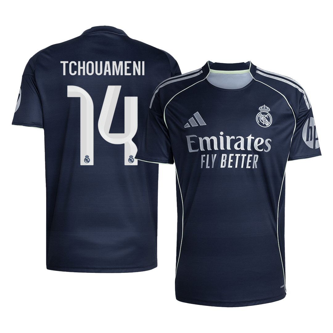Real Madrid TCHOUAMENI #14 Away Soccer Jersey Replica 2025/26 - Pro Jersey Shop