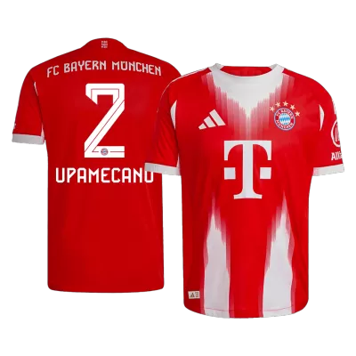 Bayern Munich UPAMECANO #2 Home Soccer Jersey Authentic 2025/26 - Pro Jersey Shop