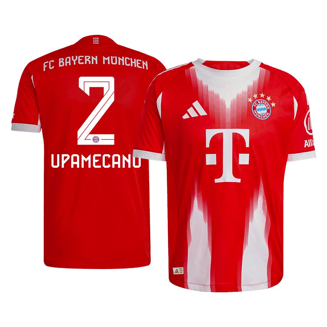 Bayern Munich UPAMECANO #2 Home Soccer Match Jersey 2025/26 - Pro Jersey Shop