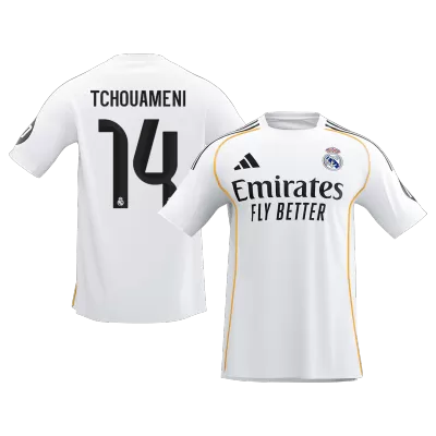 Real Madrid TCHOUAMENI #14 Home Soccer Jersey Replica 2025/26 - Pro Jersey Shop