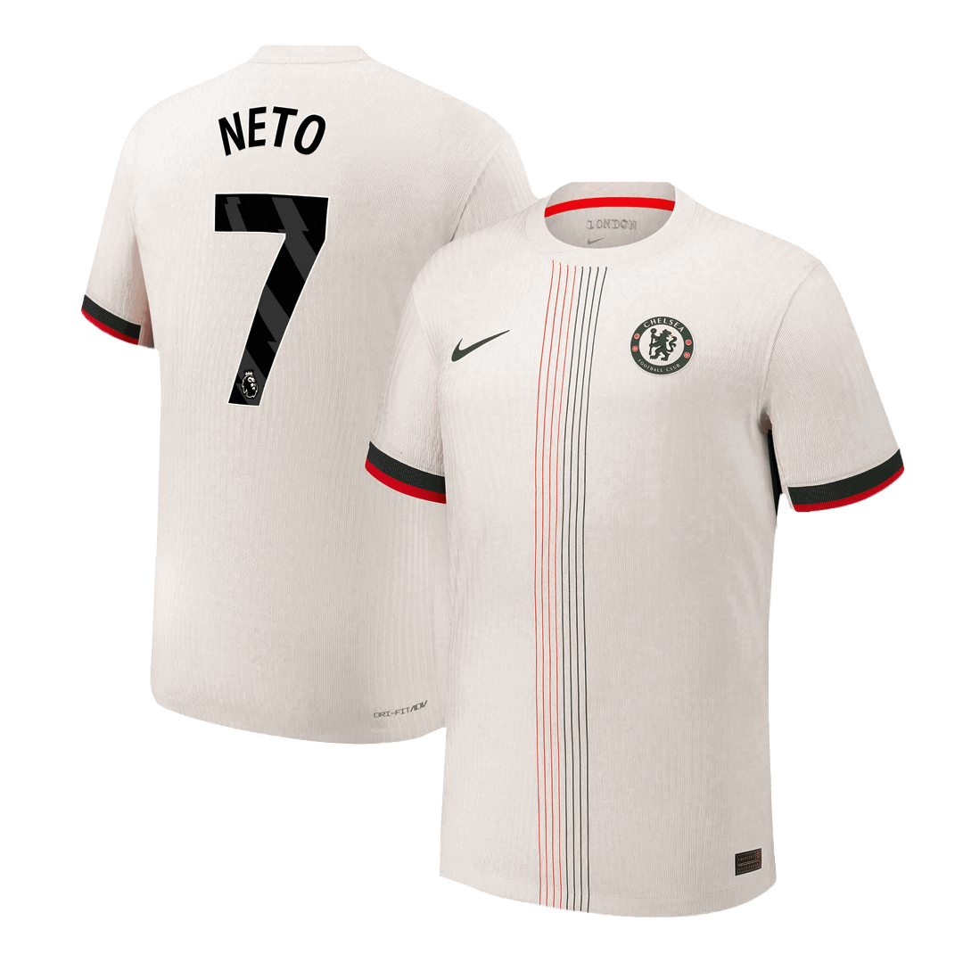 Chelsea NETO #7 Away Soccer Match Jersey 2025/26 - Pro Jersey Shop