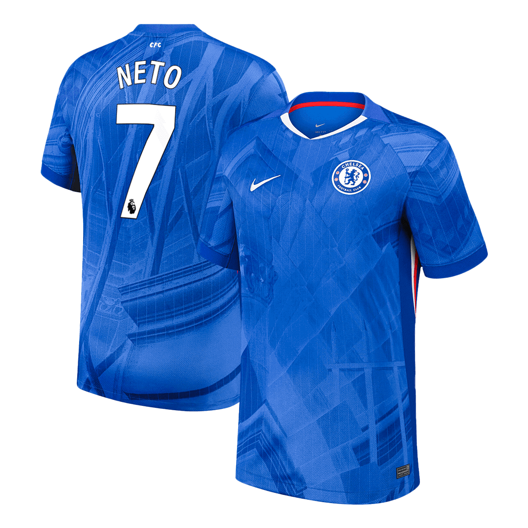 Chelsea NETO #7 Home Soccer Fan Jersey 2025/26 - Pro Jersey Shop