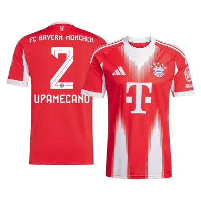 Bayern Munich UPAMECANO #2 Home Soccer Jersey Replica 2025/26 - Pro Jersey Shop