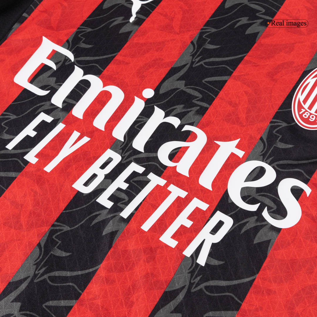 AC Milan Home Soccer Jersey Authentic 2025/26 - Pro Jersey Shop