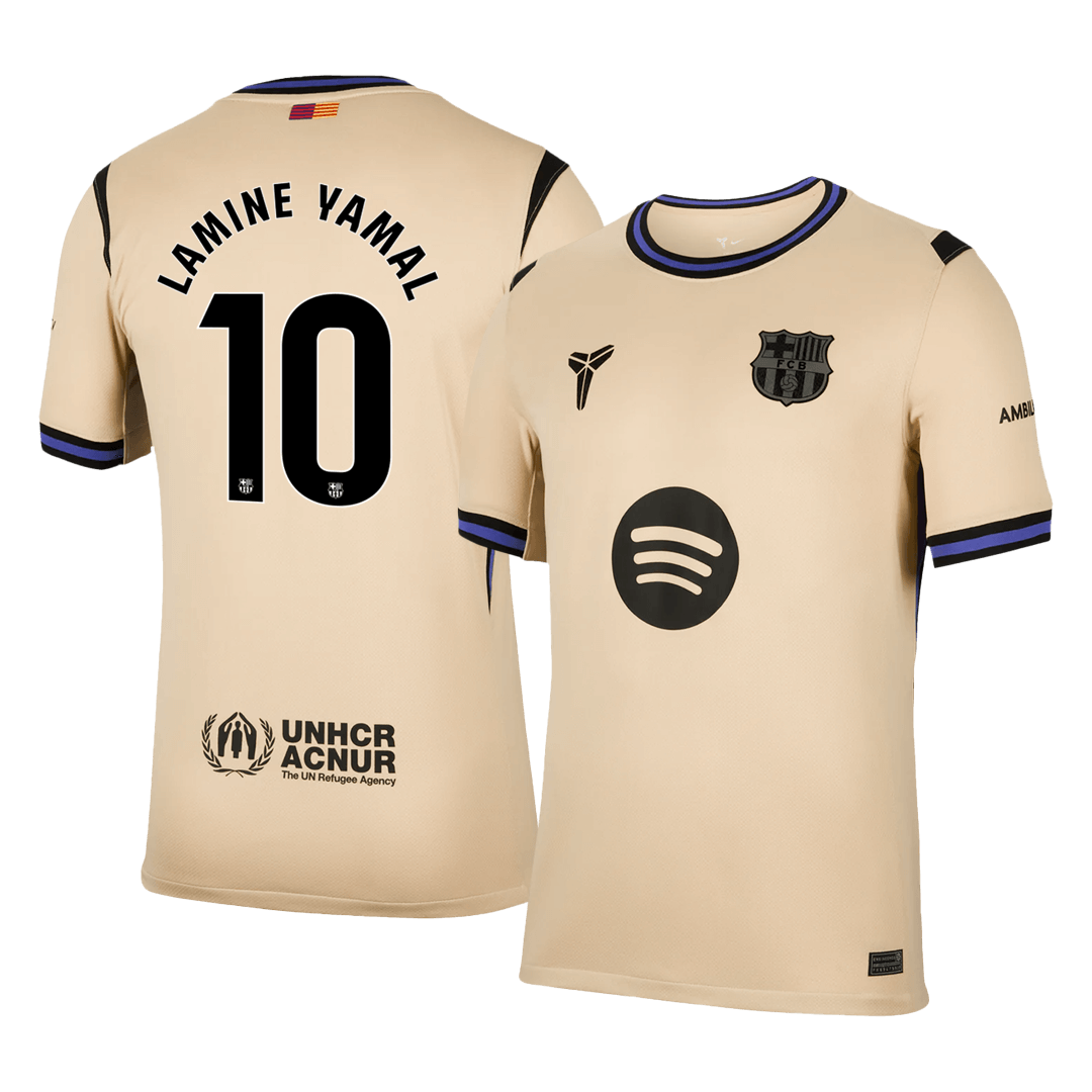Barcelona LAMINE YAMAL #10 Away Soccer Jersey Replica 2025/26 - Pro Jersey Shop
