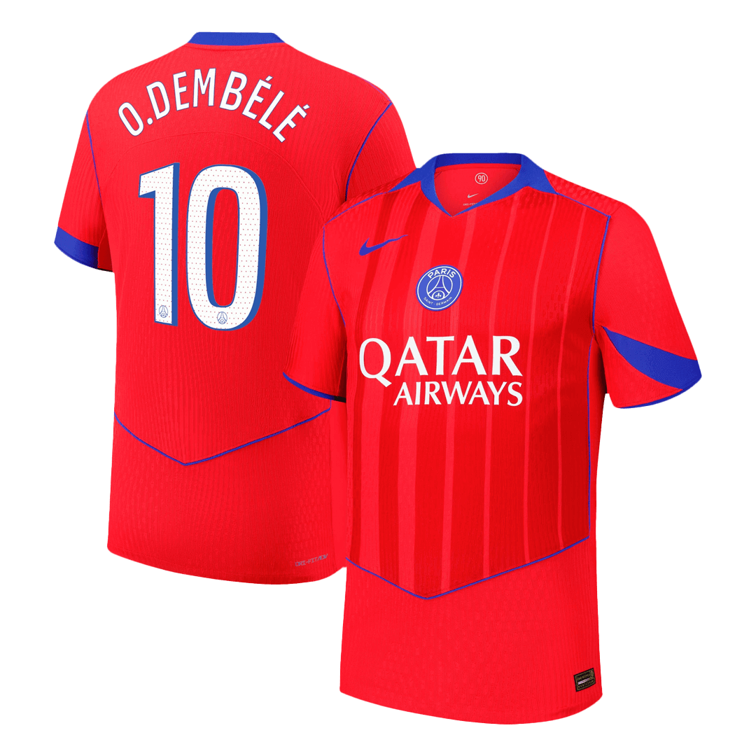 PSG O.DEMBÉLÉ #10 Third Away Soccer Match Jersey 2025/26 - Pro Jersey Shop