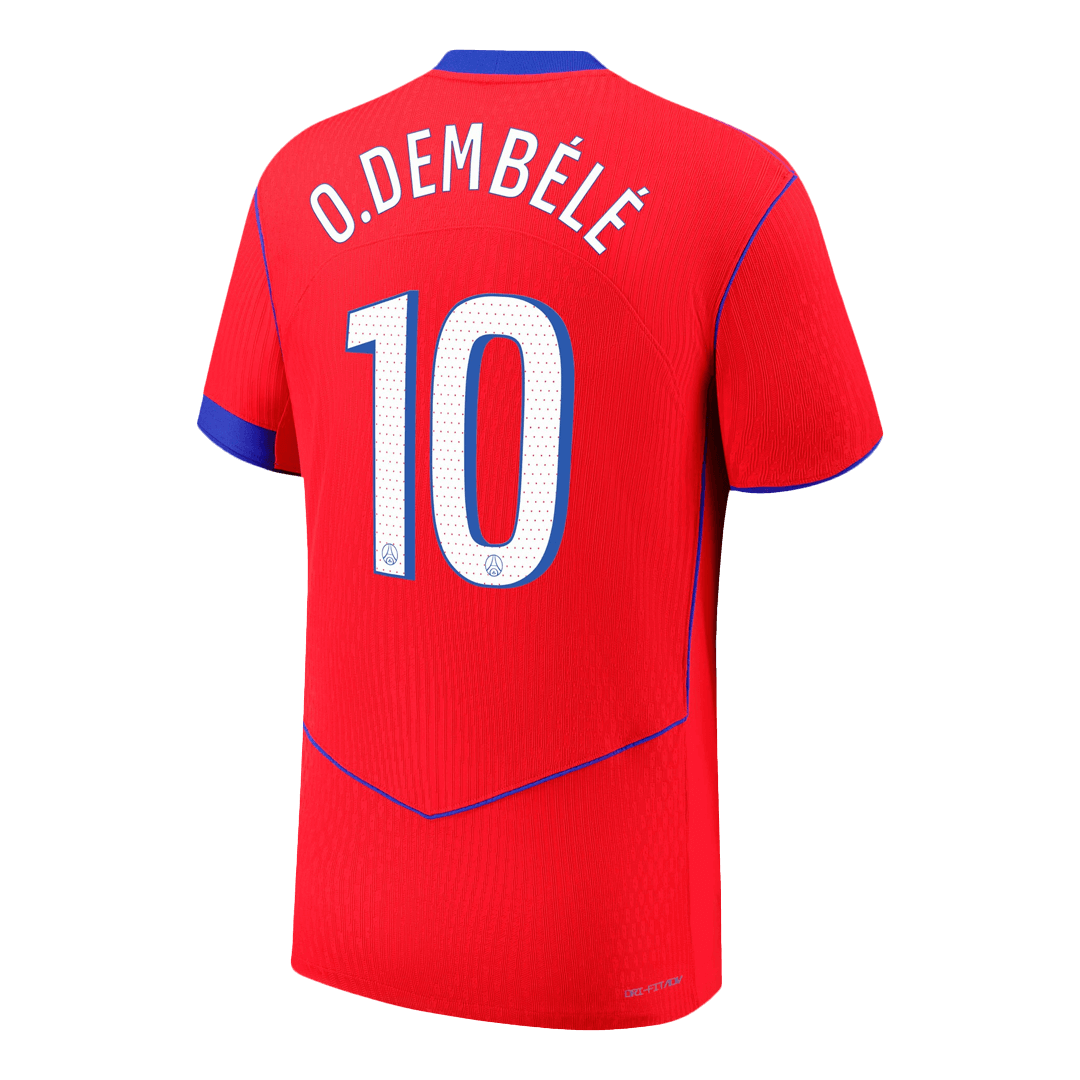 PSG O.DEMBÉLÉ #10 Third Away Soccer Match Jersey 2025/26 - Pro Jersey Shop