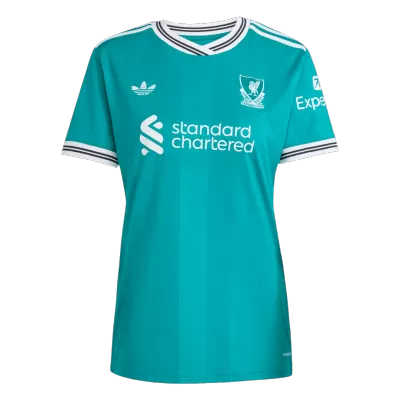Women Liverpool Third Away Soccer Jersey 2025/26 - Pro Jersey Shop