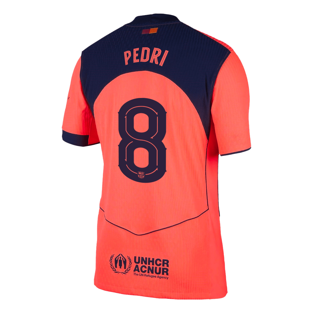 Barcelona PEDRI #8 Third Away Soccer Match Jersey 2025/26 UCL - Pro Jersey Shop