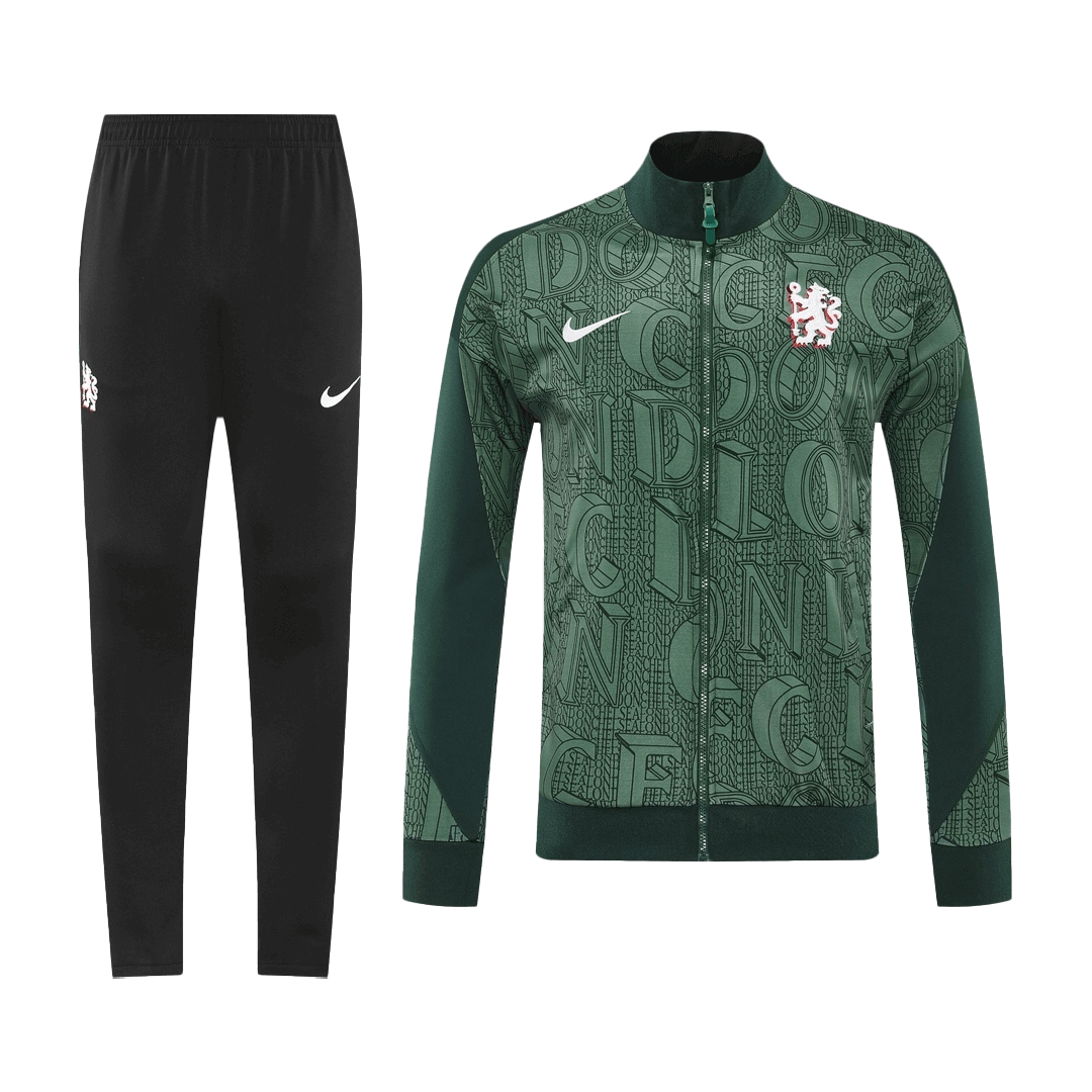 Chelsea Training Jacket Kit 2025/26 - Green - Pro Jersey Shop