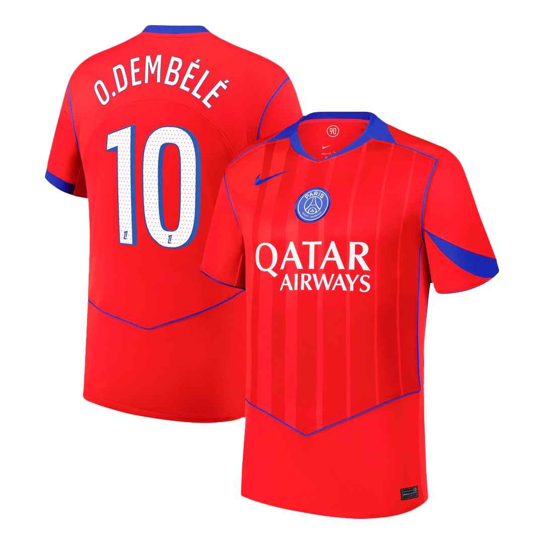 PSG O.DEMBÉLÉ #10 Third Away Soccer Fan Jersey 2025/26 - Pro Jersey Shop